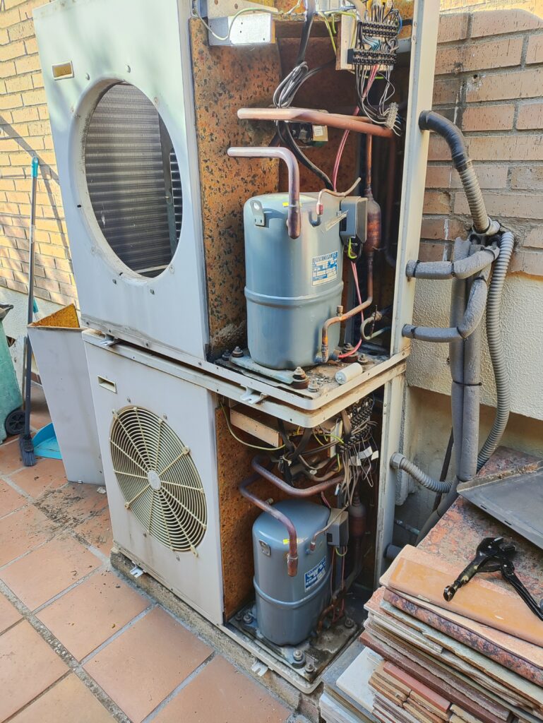 Reparacion de compresor , condensador de aire acondicionado en Badajoz